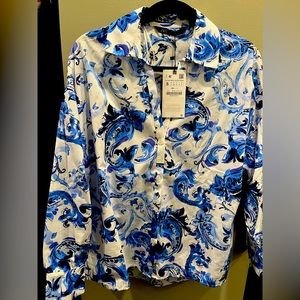 Zara women’s button down shirt